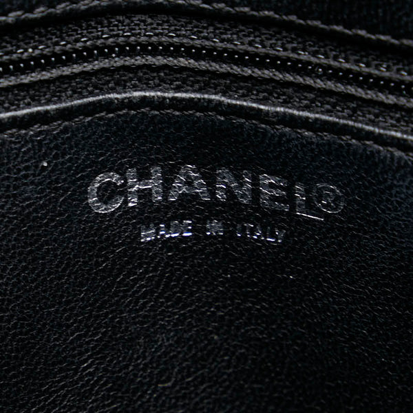 シャネル マトラッセ ココマーク ハンドバッグ トートバッグ ブラック キャビアスキン レディース CHANEL 【中古】