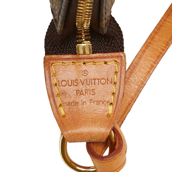 ルイ ヴィトン モノグラム ポシェット アクセソワール ショルダーバッグ M51980 ブラウン PVC レザー レディース LOUIS VUITTON 【中古】