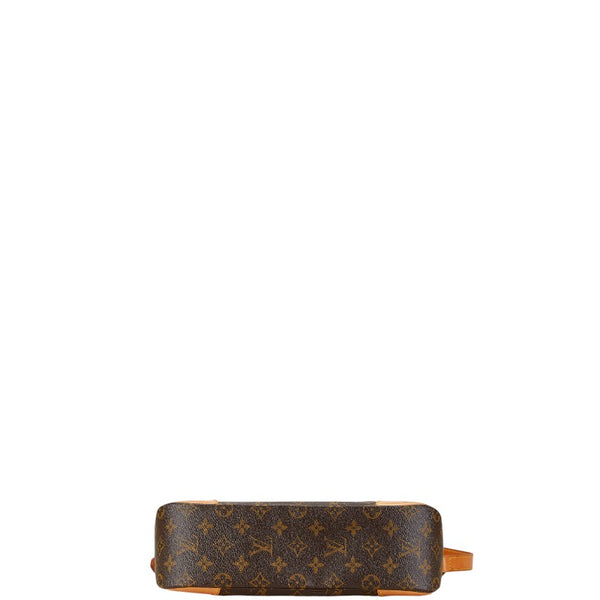 ルイ ヴィトン モノグラム ブローニュ30 斜め掛け ショルダーバッグ M51265 ブラウン PVC レザー レディース LOUIS VUITTON 【中古】