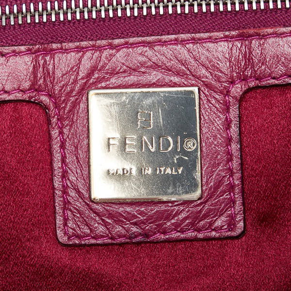 フェンディ ズッカ 斜め掛け ショルダーバッグ 26771 パープル マルチカラー キャンバス ナイロン レディース FENDI 【中古】