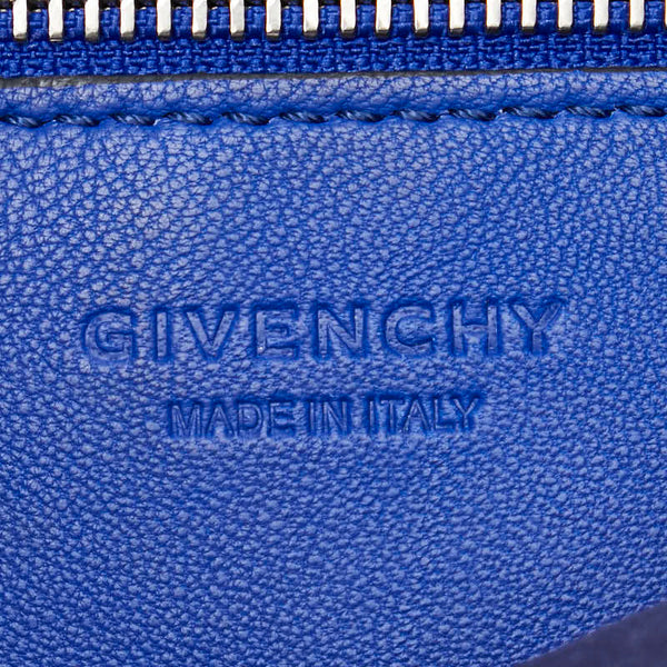 ジバンシー ハンドバッグ トートバッグ ブルー レザー レディース Givenchy 【中古】