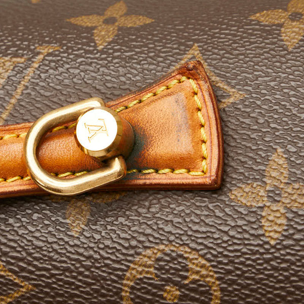 ルイ ヴィトン モノグラム ビバリー ハンドバッグ ショルダーバッグ 2WAY M51121 ブラウン PVC レザー レディース LOUIS VUITTON 【中古】