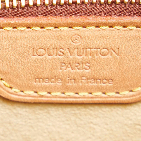 ルイ ヴィトン モノグラム ルーピングMM ショルダーバッグ ハンドバッグ M51146 ブラウン PVC レザー レディース LOUIS VUITTON 【中古】