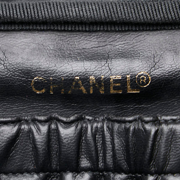 シャネル ココマーク ハンドバッグ ヴァニティバッグ バニティバッグ ブラック キャビアスキン レディース CHANEL 【中古】