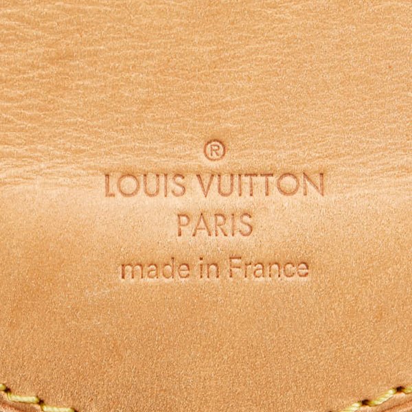 ルイ ヴィトン ダミエ アズール ストレーザPM ショルダーバッグ N42220 ホワイト PVC レザー レディース LOUIS VUITTON 【中古】