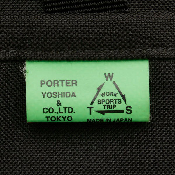 ポーター ユニオン リュック バックパック ブラック キャンバス レディース PORTER 【中古】