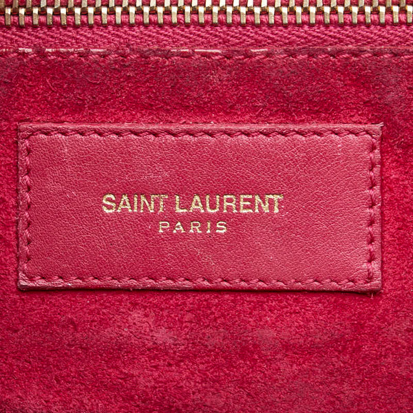 サンローラン ショルダーバッグ ピンク レザー レディース SAINT LAURENT 【中古】