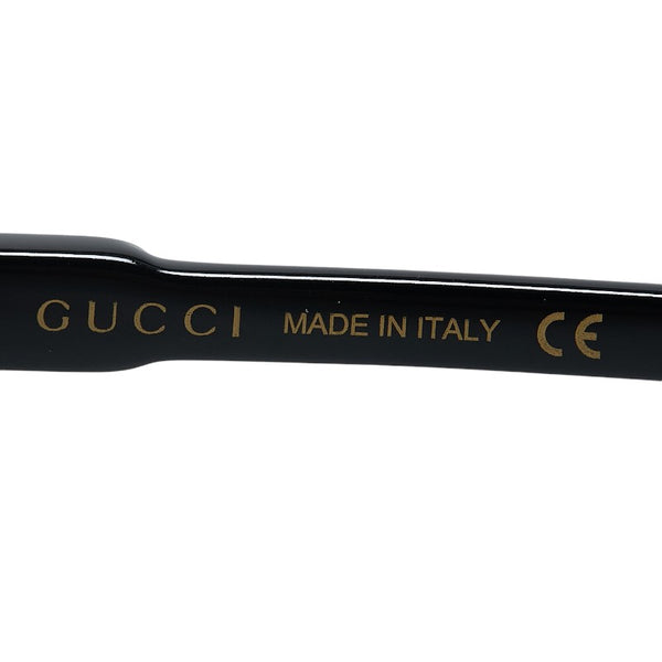 グッチ インターロッキングG サングラス GG0488SA ブラック プラスチック レディース GUCCI 【中古】