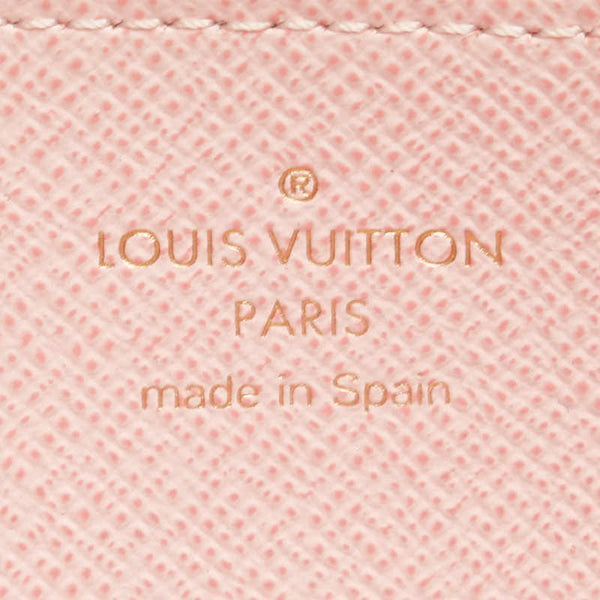 ルイ ヴィトン モノグラム ジッピー ウォレット ラウンドファスナー 長財布 M42616 ブラウン PVC レザー レディース LOUIS VUITTON 【中古】