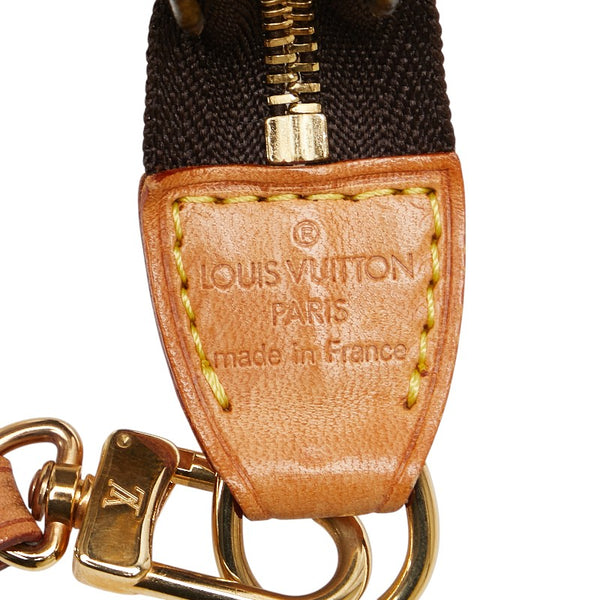 ルイ ヴィトン モノグラム ポシェット アクセソワール ハンドバッグ M51980 ブラウン PVC レザー レディース LOUIS VUITTON 【中古】