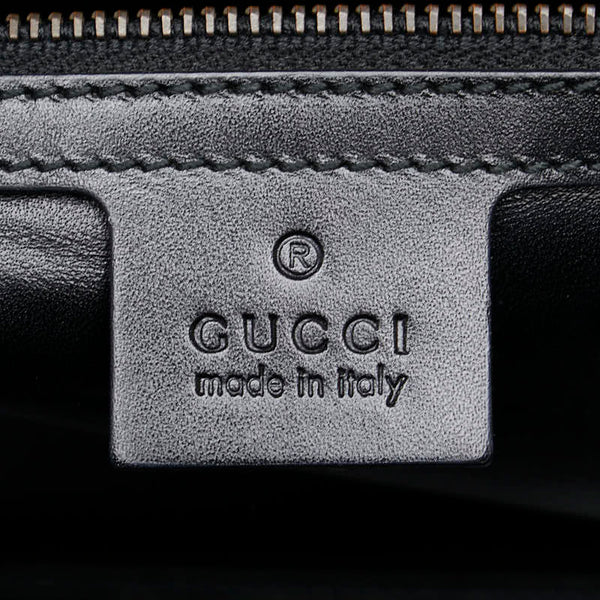 グッチ ハンドバッグ トートバッグ 323652 ブラック カーフレザー レディース GUCCI 【中古】