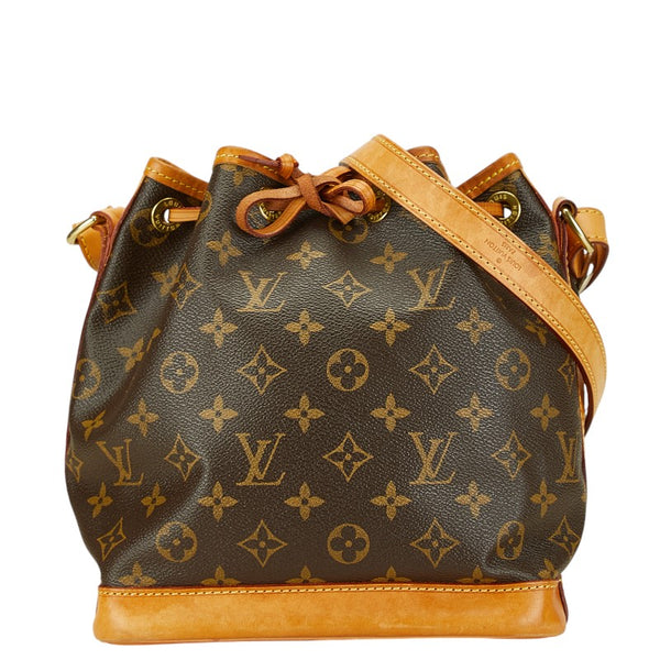 ルイ ヴィトン モノグラム ノエBB ショルダーバッグ M46983 ブラウン PVC レザー レディース LOUIS VUITTON 【中古】