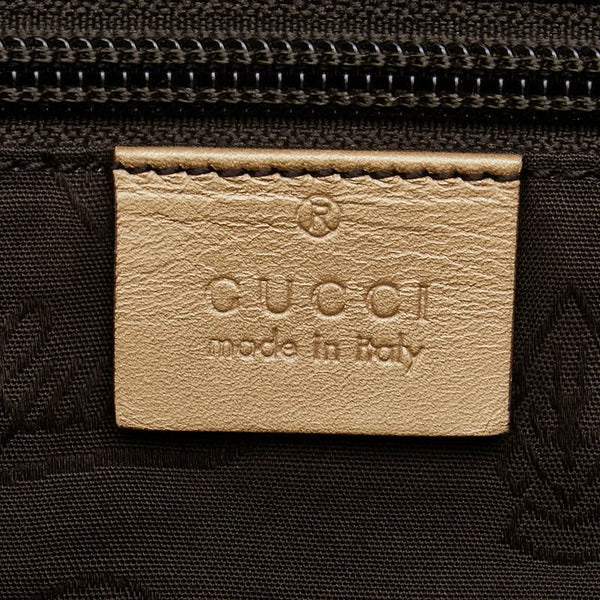 グッチ GGインプリメ ディアマンテ ビジネスバッグ ショルダーバッグ 2WAY 208463 ブルー レザー レディース GUCCI 【中古】