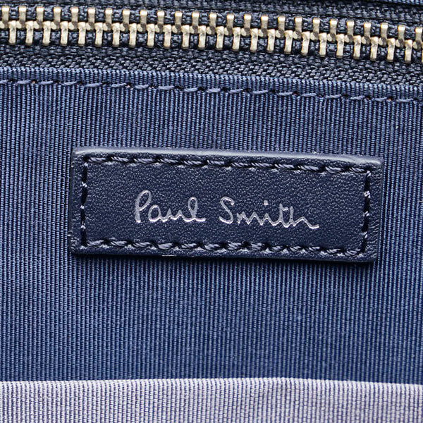 ポール スミス ビジネスバッグ ブリーフケース ブラック ナイロン レザー レディース Paul Smith 【中古】