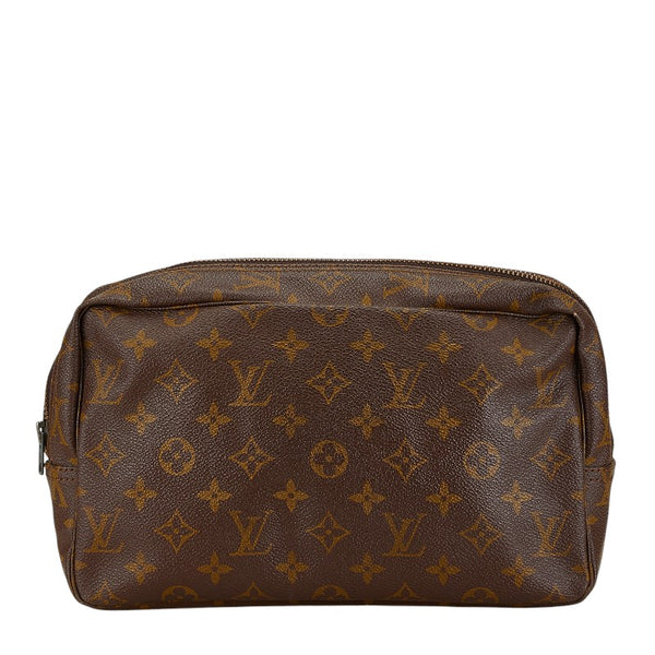 ルイ ヴィトン モノグラム トゥルース トワレット23 セカンドバッグ クラッチバッグ M47524 ブラウン PVC レディース LOUIS VUITTON 【中古】