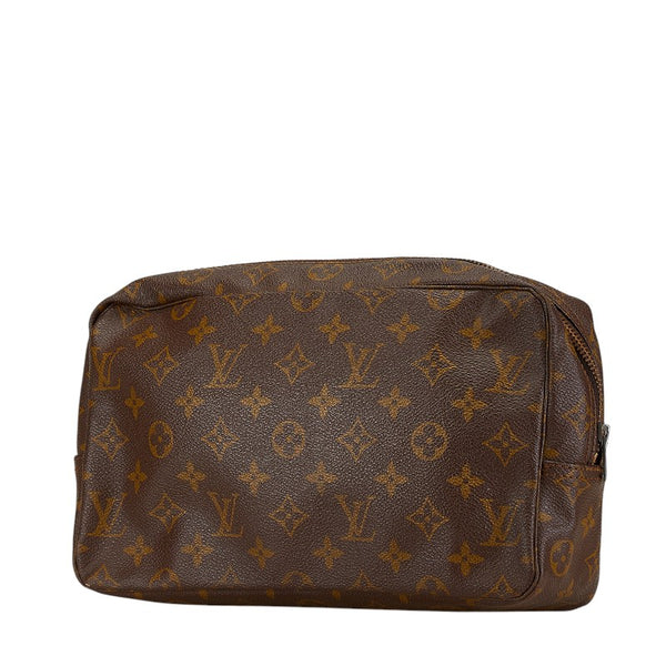 ルイ ヴィトン モノグラム トゥルース トワレット23 セカンドバッグ クラッチバッグ M47524 ブラウン PVC レディース LOUIS VUITTON 【中古】