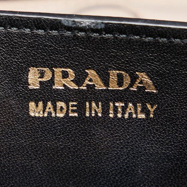 プラダ 三角ロゴプレート ハンドバッグ ショルダーバッグ 2WAY BN2775 ピンク レザー レディース PRADA 【中古】