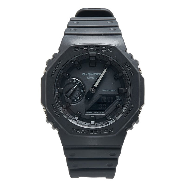 カシオ GSHOCK ジーショック 5611 JA 腕時計 GA-2100 クオーツ ブラック文字盤 ラバー ステンレススチール メンズ CASIO 【中古】