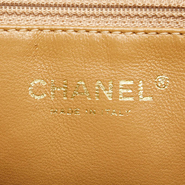 シャネル マトラッセ ココマーク 復刻トート トートバッグ ショルダーバッグ ベージュ キャビアスキン レディース CHANEL 【中古】