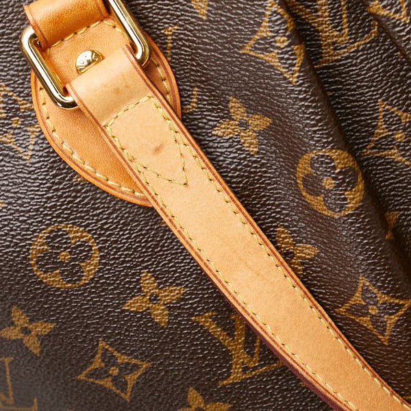 ルイ ヴィトン モノグラム　 パレルモPM ハンドバッグ ショルダーバッグ 2WAY M40145 ブラウン PVC レザー レディース LOUIS VUITTON 【中古】