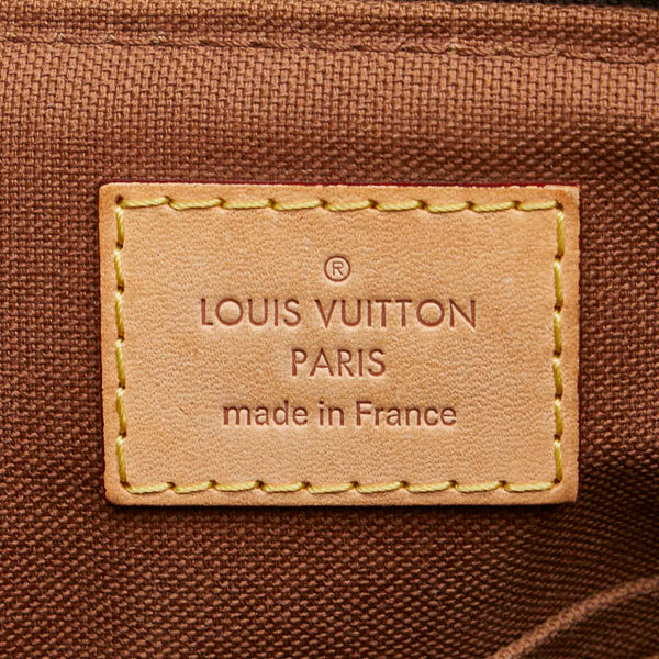 ルイ ヴィトン モノグラム　 パレルモPM ハンドバッグ ショルダーバッグ 2WAY M40145 ブラウン PVC レザー レディース LOUIS VUITTON 【中古】