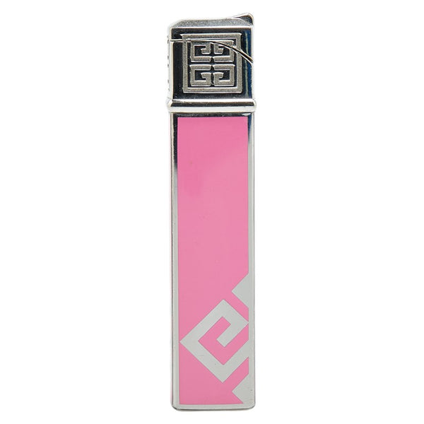 ジバンシー ライター ピンク シルバー メタル メンズ Givenchy 【中古】