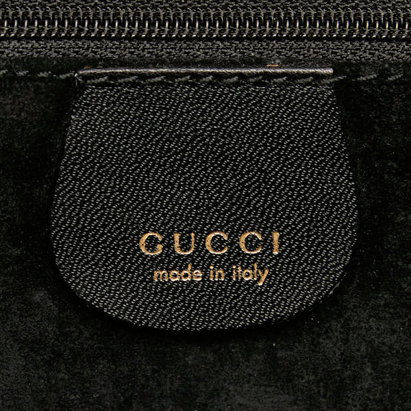 グッチ ハンドバッグ 002 1781 0347 ブラック レザー レディース GUCCI 【中古】