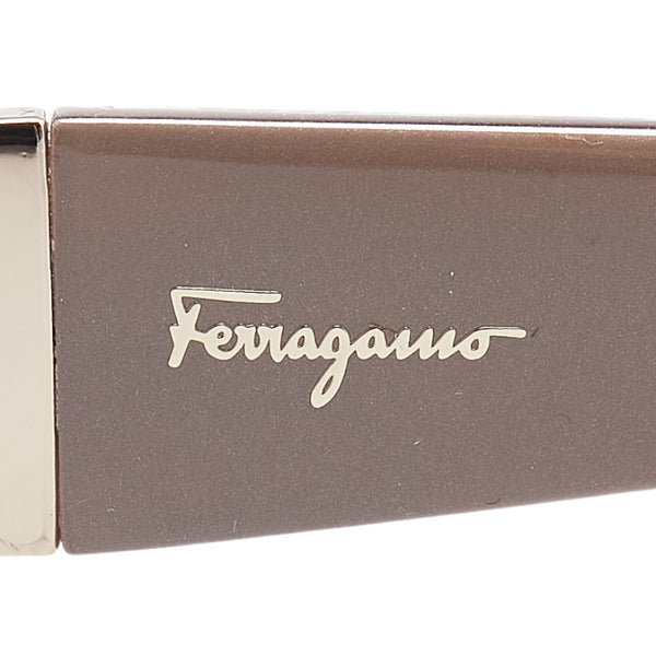 サルヴァトーレフェラガモ サングラス SF683SA グレージュ プラスチック レディース Salvatore Ferragamo 【中古】