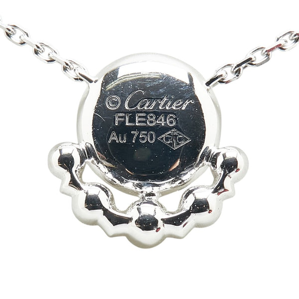 カルティエ エタンセル ドゥ ネックレス シルバー K18WG ホワイトゴールド レディース CARTIER 【中古】