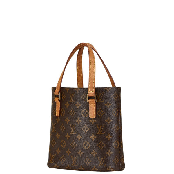 ルイ ヴィトン モノグラム ヴァヴァンPM  ハンドバッグ M51172 ブラウン PVC レザー レディース LOUIS VUITTON 【中古】