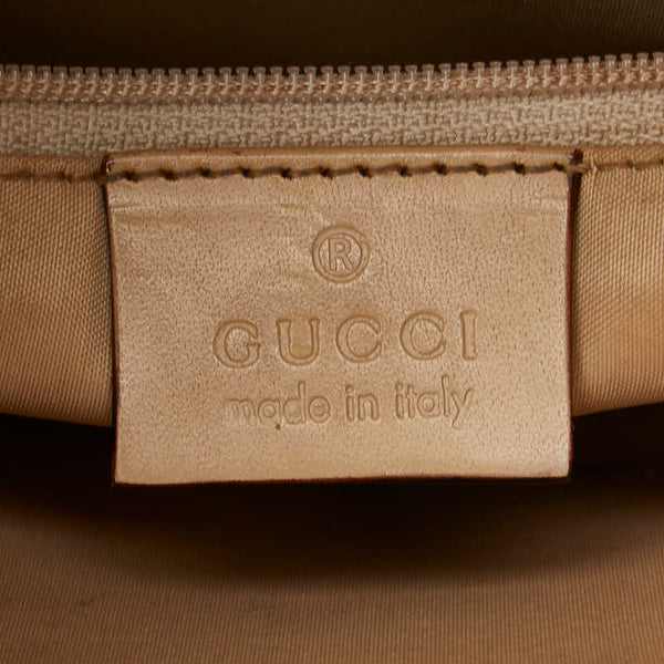 グッチ バンブー ハンドバッグ ショルダーバッグ 2WAY 002 1016 200047 ベージュ レザー レディース GUCCI 【中古】