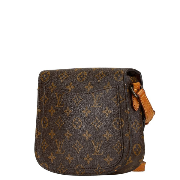 ルイ ヴィトン モノグラム サンクルー18 ショルダーバッグ M51243 ブラウン PVC レザー レディース LOUIS VUITTON 【中古】