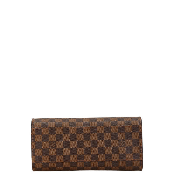 ルイ ヴィトン ダミエ トリアナ ハンドバッグ N51155 ブラウン PVC レザー レディース LOUIS VUITTON 【中古】