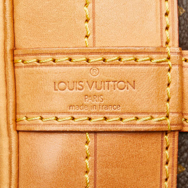 ルイ ヴィトン モノグラム ノエ 肩掛け ショルダーバッグ M42224 ブラウン PVC レザー レディース LOUIS VUITTON 【中古】