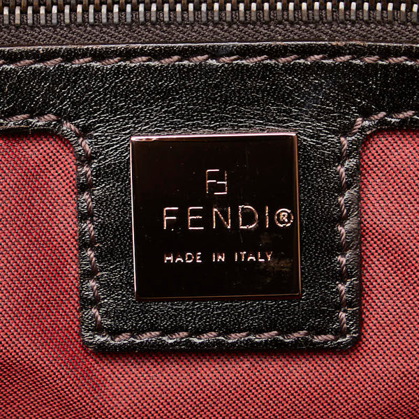 フェンディ ハンドバッグ ミニボストンバッグ 8BN005 ベージュ ブラウン スウェード レザー レディース FENDI 【中古】