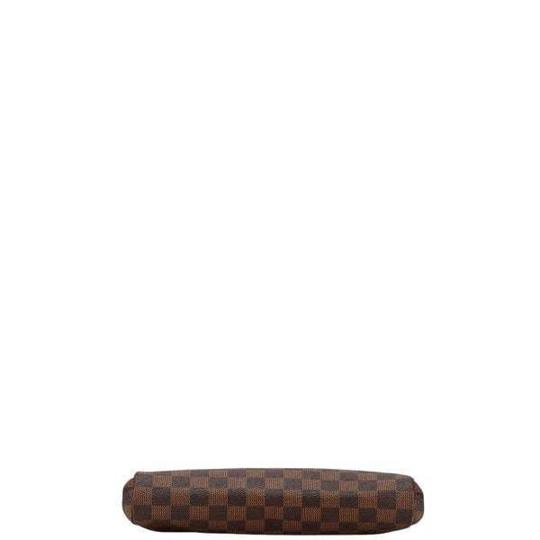 ルイ ヴィトン ダミエ エヴァ チェーン ハンドバッグ ショルダーバッグ 2WAY N55213 ブラウン PVC レザー レディース LOUIS VUITTON 【中古】