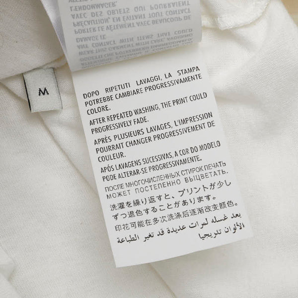 グッチ 20AW Fake Not プリント 半袖Ｔシャツ サイズ：M 616036XJCXX ホワイト マルチカラー コットン メンズ GUCCI 【中古】