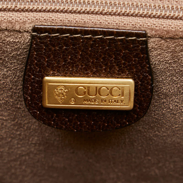 グッチ ハンドバッグ ショルダーバッグ 2WAY 001 406 1270 ブラウン レザー レディース GUCCI 【中古】