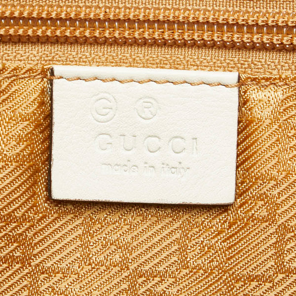 グッチ 斜め掛け ショルダーバッグ 257301 ブラウン キャンバス レザー レディース GUCCI 【中古】