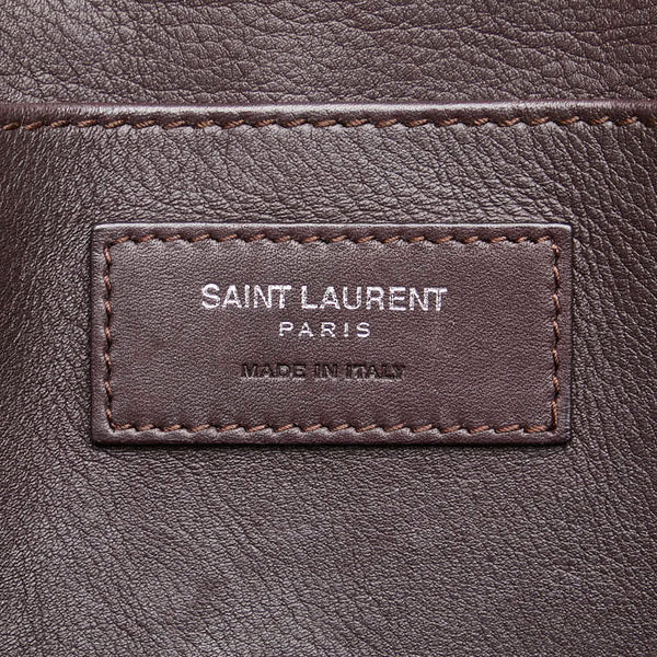 サンローラン ハンドバッグ ショルダーバッグ 2WAY ブラウン レザー レディース SAINT LAURENT 【中古】