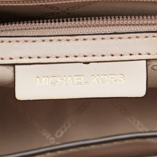 マイケルコース ジェシー ミディアム フラップ ショルダーバッグ 30F9GI6L2L ピンク レザー レディース Michael Kors 【中古】