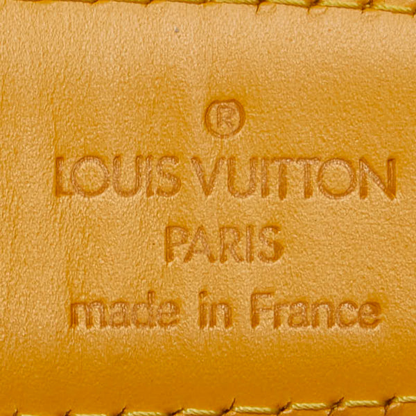 ルイ ヴィトン エピ サンチュール クラシック ベルト サイズ：85/34 R10051 タッシリイエロー レザー メンズ LOUIS VUITTON 【中古】