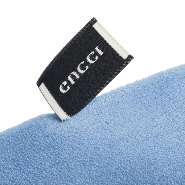 グッチ GG ストール ライトブルー レディース GUCCI 【中古】