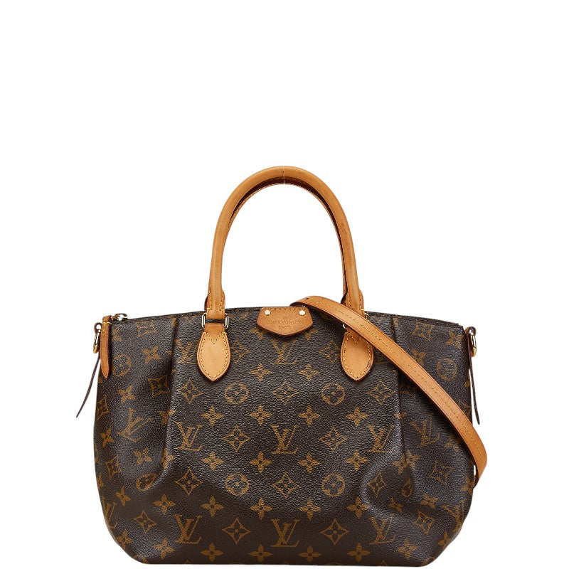 ルイ ヴィトン モノグラム テュレンPM ハンドバッグ ショルダーバッグ 2WAY M48813 ブラウン PVC レザー レディース LOUIS VUITTON 【中古】