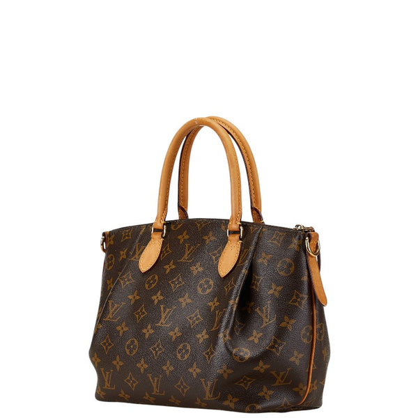 ルイ ヴィトン モノグラム テュレンPM ハンドバッグ ショルダーバッグ 2WAY M48813 ブラウン PVC レザー レディース LOUIS VUITTON 【中古】