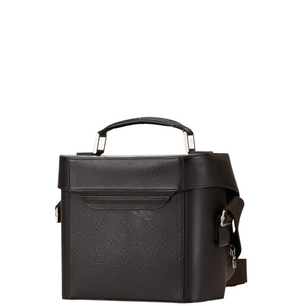 ルイ ヴィトン モノグラム グラセ チャーリー カメラバッグ M46510 カフェ ブラウン レザー レディース LOUIS VUITTON 【中古】