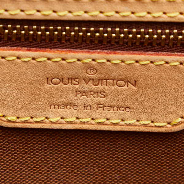 ルイ ヴィトン モノグラム ソローニュ 斜め掛け ショルダーバッグ M42250 ブラウン PVC レザー レディース LOUIS VUITTON 【中古】