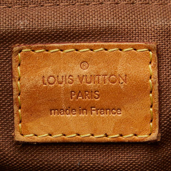 ルイ ヴィトン モノグラム　 パレルモPM ハンドバッグ ショルダーバッグ 2WAY M40145 ブラウン PVC レザー レディース LOUIS VUITTON 【中古】