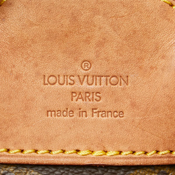 ルイ ヴィトン モノグラム モンスリMM リュック バックパック M51136 ブラウン PVC レザー レディース LOUIS VUITTON 【中古】