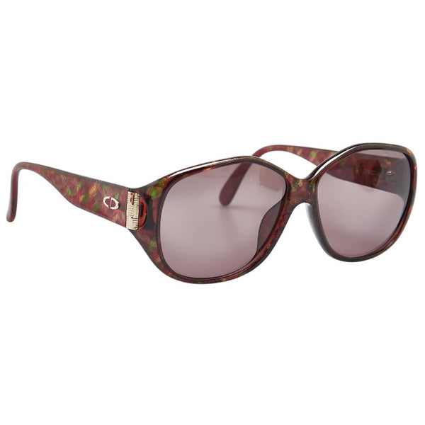 ディオール サングラス ブラウン プラスチック レディース Dior 【中古】